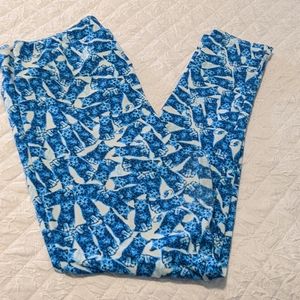 Cat LulaRoe Leggings